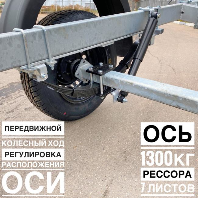 Прицеп для лодок и катеров до 4.75 метра 81771G.011 ⭐⭐⭐⭐⭐