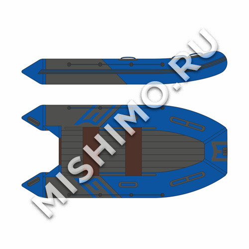 Лодка MISHIMO RIVER JET 430 под водомет
