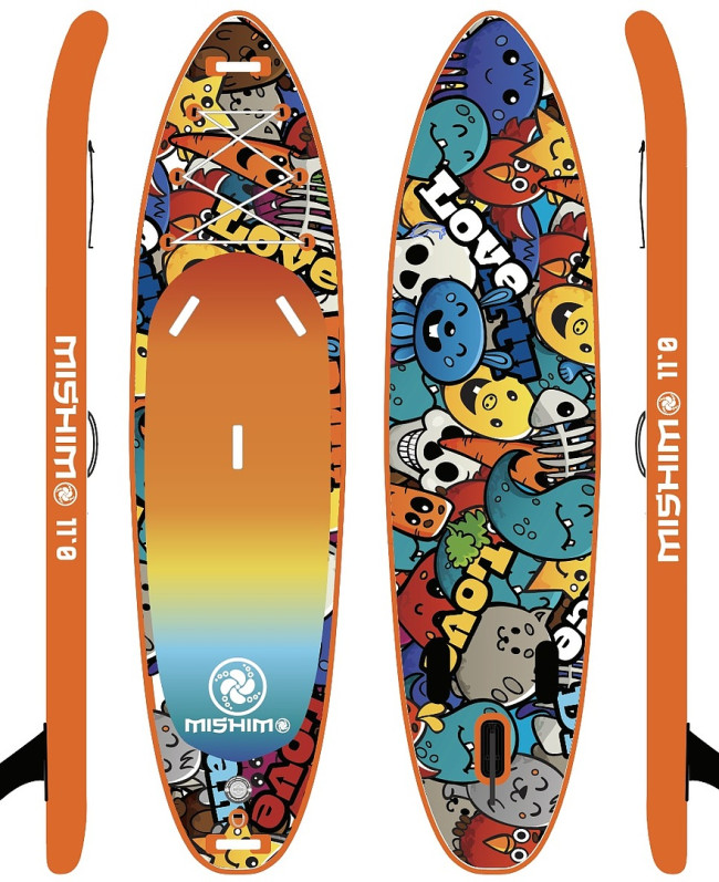 SUP (САП) Доска MISHIMO CRAZY-LINE 9.5’ (305см)