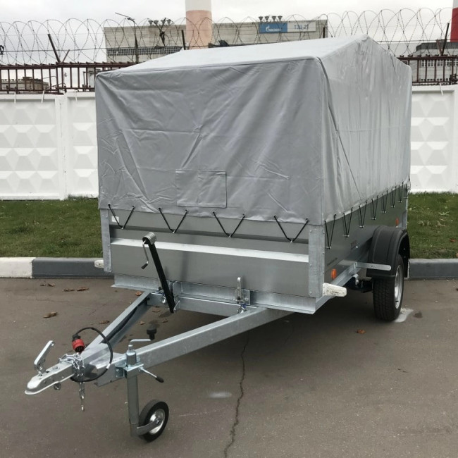 Прицеп Трейлер 829450 (3.0×1.5) с тентом аэро (Новый)